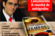 Escritor de Centenário do Sul lança livro em Maringá no próximo sábado