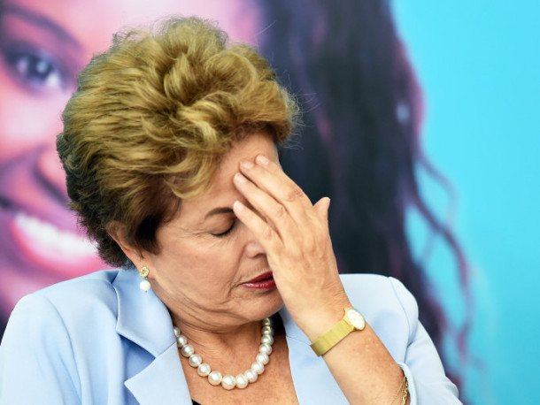 dilma triste