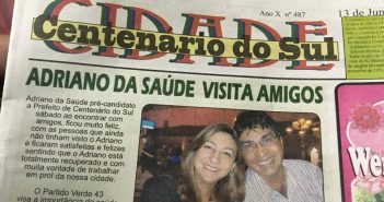 Pré-candidato a prefeito pode se complicar por propaganda antecipada em Centenário do Sul