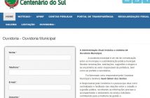 Município de Centenário do Sul cria sistema de ouvidoria