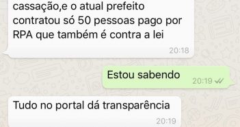 Candidata derrotada em Cafeara entra em contato e afirma que prefeito será cassado pelo TRE