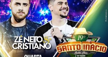 Zé Neto & Cristiano são confirmados no Santo Inácio Rodeio Show 2018