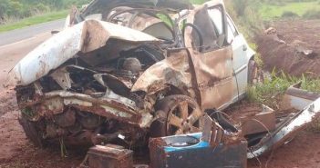 Jovem de 22 anos morre em acidente entre Jaguapitã e Astorga
