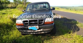 Caminhonete furtada em Santo Inácio é recuperada na PR-317; Dono é de Guaraci