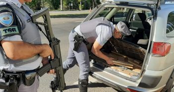 41 tabletes de maconha são apreendidos em veículo com placas de Astorga; Condutor foi preso
