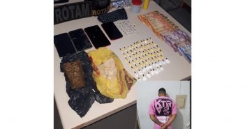 Rotam prende traficante conhecido em Nossa Senhora das Graças