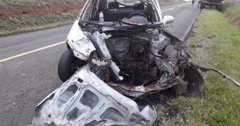 Casal de Lupionópolis sofre acidente na PR-340 em Centenário do Sul