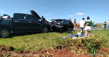 Grave acidente é registrado entre Santa Fé e Nossa Senhora das Graças