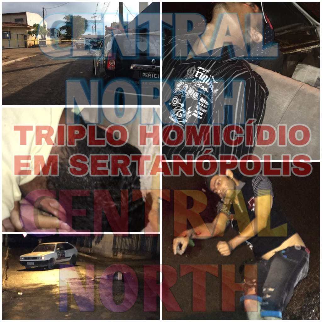 Triplo Homicídio Três Homens São Assassinados Em Sertanópolis 9415