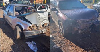 Acidente entre Santo Inácio e Santa Inês deixa vítima em estado grave