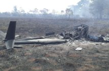 Em Rosana, helicóptero de pequeno porte cai em assentamento rural
