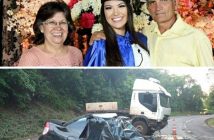 Grave acidente no Paraná mata pai, mãe e filha