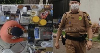 Pm prende ladrão e auxilia na captura de um segundo elemento que assaltaram um supermercado em Maringá