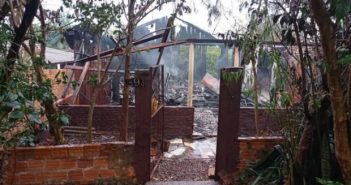 Após incêndio em residência, mulher morre carbonizada em Toledo
