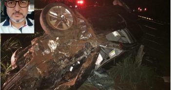 Grave capotamento matou um morador de Santa Fé, na PR-550