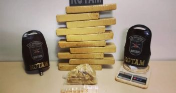 Grande apreensão de drogas em Jaguapitã
