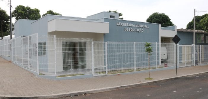 Guaraci inaugura nesta sexta uma nova e moderníssima Secretaria de Educação