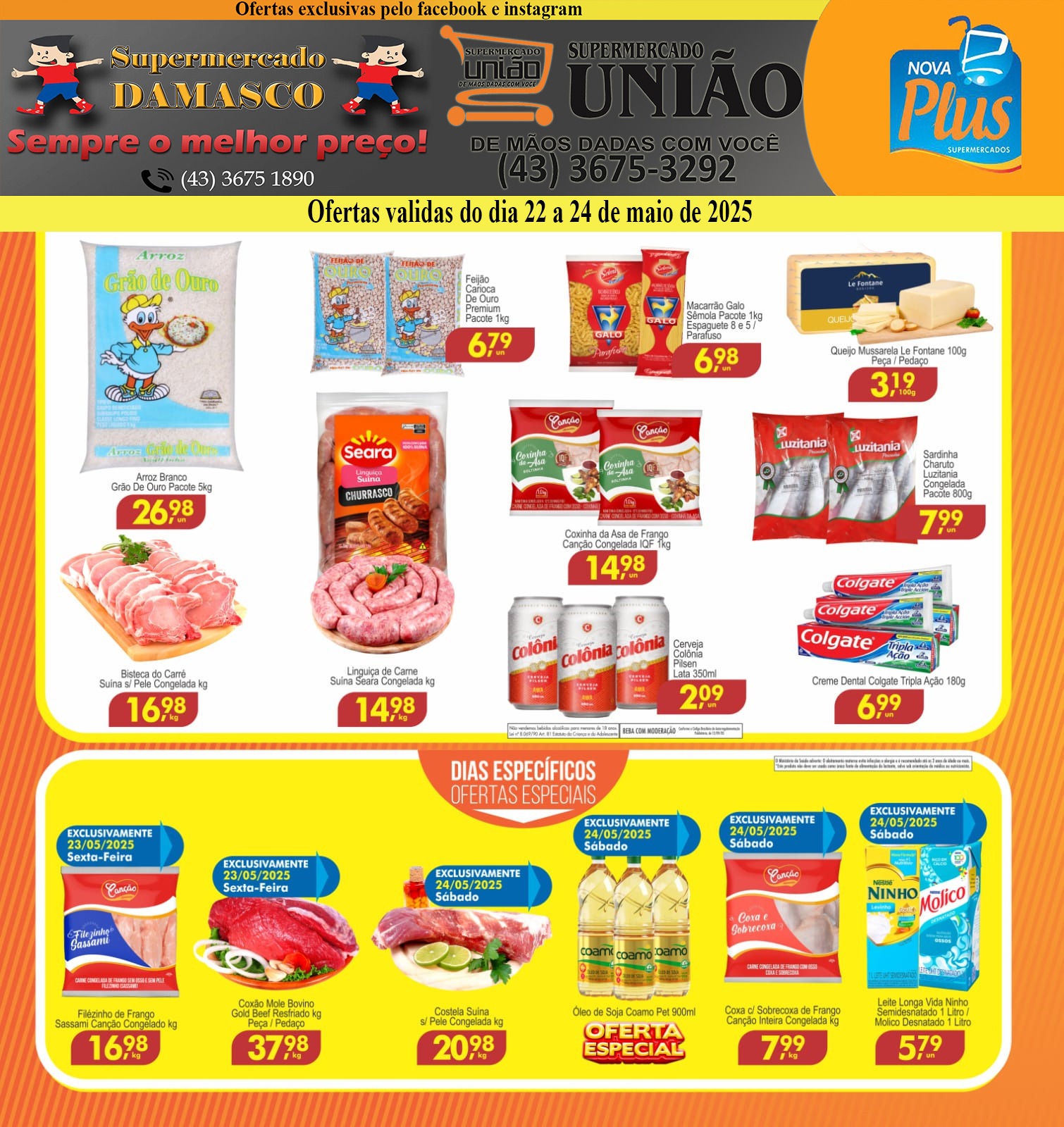 Ofertas Super união 22-05-2025 a 24-05-2025