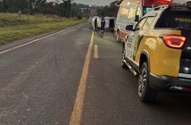 Idoso morre em capotamento na PR-218, em Astorga