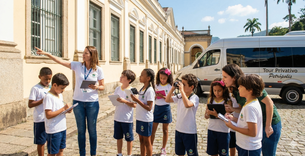 De Olho na História Turismo Pedagógico no RJ em Petrópolis com um Privativo Tour Petropolis